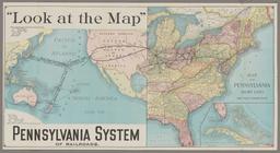 "Look at the Map" - Pennsylvania System of Railroads