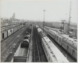 Looking South from the Lower End of "A" Yard