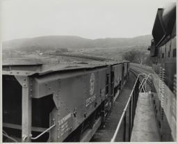 Ore Train on Viaduct