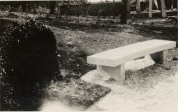 S. Forry Laucks Residence bench
