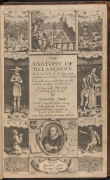 Title page of the Anatomy of Melancholy, 1632 edition