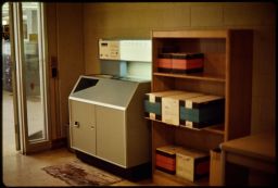 Coinfax (Olivetti) Photocopier at entrance to top level stacks