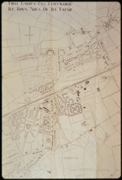 Plan of areas belonging to the town (Letchworth, UK)