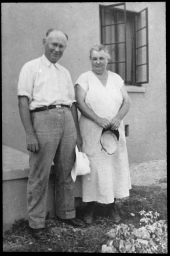 Albert Hazen Wright with wife, Anna Maria Allen
