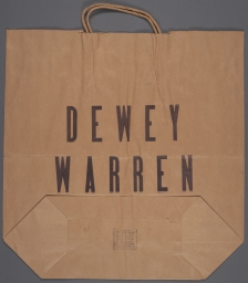 Dewey-Warren / Woods-Poage Paper Shopping Bag, ca. 1948