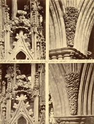 Exeter Cathedral. Sculptural details 