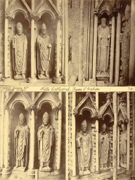 Bishop Figures, Wells Cathedral West Façade      