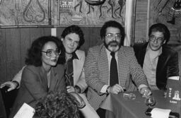 Carol Jennings, Charlie Palmieri, and Ray Barretto at Beau's, the Bronx