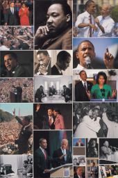 Barack Obama and Rev. Martin Luther King Jr.