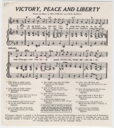 Victory, Peace, and Liberty