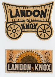 Landon-Knox Stickers, ca. 1936