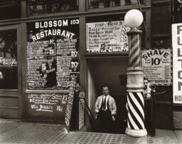 Blossom Restaurant, 103 Bowery, Manhattan, October 24, 1935