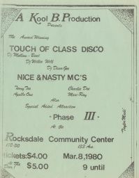 Rocksdale Community Center, Mar. 8, 1980