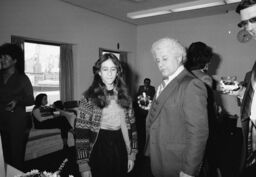 Tito Puente and Audrey Puente at the Juilliard School