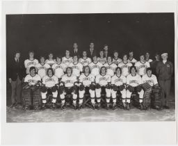 Cornell University Men's Ice Hockey Team Photo, 1973