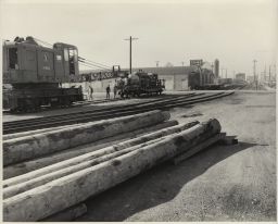 Railroad Crane, Industrial Siding