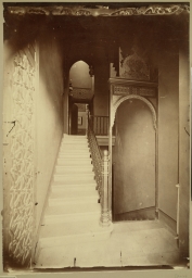 Cairo. Egyptian Home (Interior, Staircase)      
