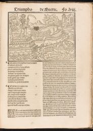 Triumpho de Muerte - Illustration on page LVIII recto