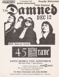 Santa Monica Civic Auditorium, 1985 December 12