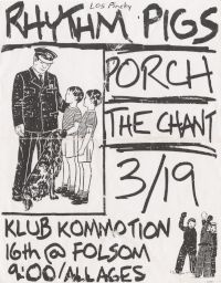 Klub Kommotion, circa 1987 March 19