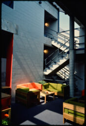 Elmira Psychiatric Center 22, View - Dwelling Unit Central Stairs and Living Space