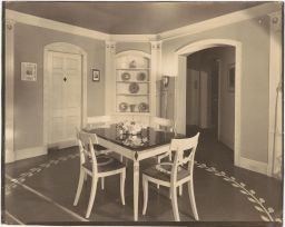 Harold Jacobi residence - dining room