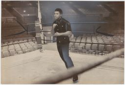 Muhammad Ali in boxing ring