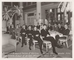 Members of the Board of Directors of Hotel Ezra Cornell, Who Operated Hotel Seneca, a Unit of United Hotels
