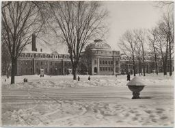 Sibley Hall in Winter