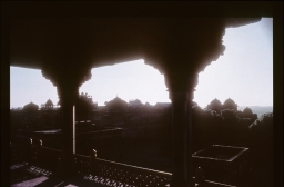 Silhouette of the Buildings in the Haram Sarai