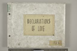 Declarations of Love 1972b.