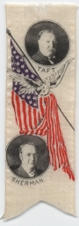 William H. Taft-Sherman Portrait Campaign Ribbon