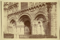 Poitiers. Collegiate Church of Notre-Dame-la-Grande, West Façade      