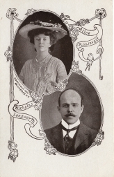 Alice Roosevelt-Nicholas Longworth Postcard, 1904
