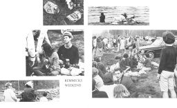 Remmicks weekend, 1964, collage of photographs from the yearbook