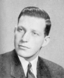 Charles Fine Ludwig (1931-2002), B.A. 1953, LL.D. 1956, yearbook photograph