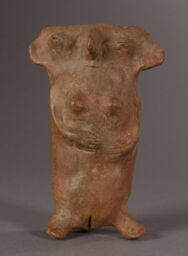 Redware female figurine