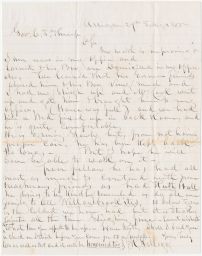 Letter to Governor E.T. Throop