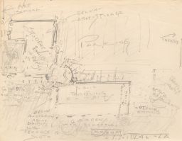 Museum Section, L.A. [Sketch plans for art museum at UCLA].