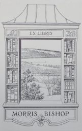 "Ex Libris, Morris Bishop" bookplate