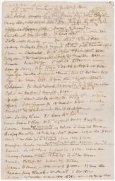 Plantation Inventory Listing Slaves Purchased Between 1829 and 1849