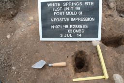 Negative Impression of Post Mold 61 at the White Springs Site