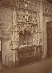 Bourg-en-Bresse. Marguerite de Bourbon's Tomb, Brou Church 