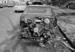 Stripped car, Bronx