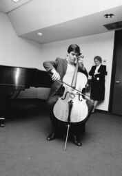 Cellist at the Juilliard School