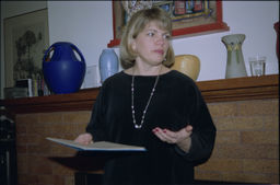 Professor Deborah Streeter at a small business event