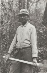 J. J. Kuhn, game warden under whose jurisdiction the protection of the Ivory Billed Woodpeckers in Singer Refuge falls.