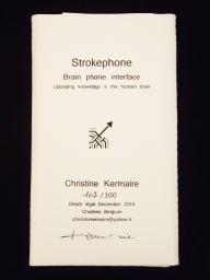 Strokephone : brain phone interface : uploading knowledge in the human brain