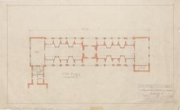 Second Floor: Proposed Princeton Museum (Scheme B).
