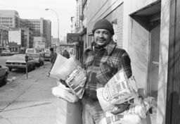 Street vendor, 149th St. and 3rd Ave., Bronx